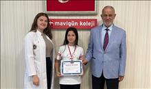 RESİM YARIŞMASINDA İLÇE İKİNCİLİĞİ